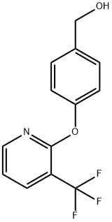 (4-{[3-(Trifluoromethyl)pyridin-2-yl]oxy}phenyl)methanol Structure