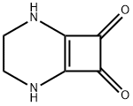2,5-Diazabicyclo[4.2.0]oct-1(6)-ene-7,8-dione 化学構造式