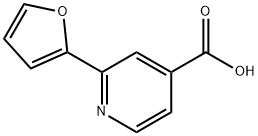 2-(2-furyl)isonicotinic acid Struktur