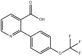 2-[4-(trifluoromethoxy)phenyl]nicotinic acid|