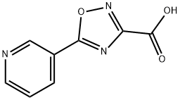 5-Pyridin-3-yl-1,2,4-oxadiazole-3-carboxylic acid Structure