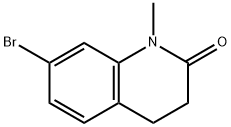 7-BroMo-1-Methyl-3,4-dihydro-2(1H)-quinolinone Struktur