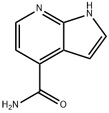 1H-吡咯并[2,3-B]吡啶-4-羧酰胺,1086390-83-1,结构式
