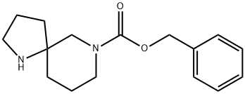 1,7-Diazaspiro[4.5]decane-7-carboxylic acid, phenylMethyl ester Structure