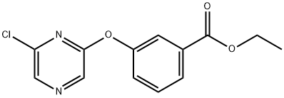 ETHYL 3-(6-CHLOROPYRAZIN-2-YLOXY)BENZOATE|3-((6-氯吡嗪-2-基)氧基)苯甲酸乙酯