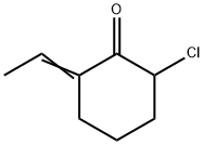 Cyclohexanone,  2-chloro-6-ethylidene-,108685-95-6,结构式