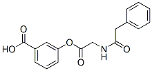 108695-68-7 3-(((phenylacetyl)glycyl)oxy)benzoic acid