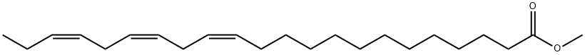 顺-13,16,19二十二碳三烯酸甲酯, 108698-01-7, 结构式