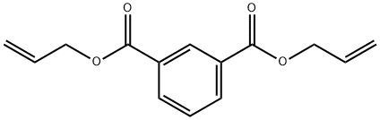 1,2-苯二甲酸二-2-丙烯酯, 1087-21-4, 结构式