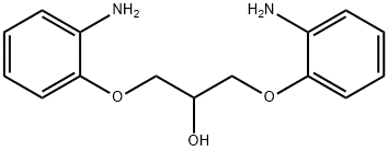 1,3-bis(2-aminophenoxy)propan-2-ol Structure