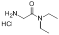 2-アミノ-N,N-ジエチルアセトアミド塩酸塩 化学構造式