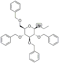 乙基-2,3,4,6-O-四苄基-Β-D-硫代葡萄糖苷, 108739-67-9, 结构式