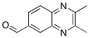 6-Quinoxalinecarboxaldehyde,2,3-dimethyl-(9CI) Structure