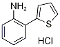 2-(2-Aminophenyl)thiophene hydrochloride Struktur
