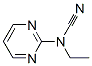 Cyanamide, ethyl-2-pyrimidinyl- (9CI) Struktur