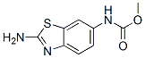 Carbamic acid, (2-amino-6-benzothiazolyl)-, methyl ester (9CI) Structure