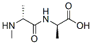 D-Alanine,  N-(N-methyl-D-alanyl)-  (9CI) 化学構造式