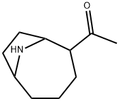 Ethanone, 1-(9-azabicyclo[4.2.1]non-2-yl)- (9CI) Structure