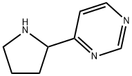 4-(2-PYRROLIDINYL)-PYRIMIDINE Structure