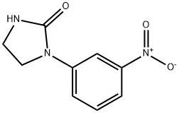 1-(3-NITROPHENYL)IMIDAZOLIDIN-2-ONE Structure