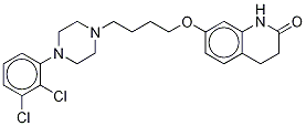 阿立哌唑-D8,1089115-06-9,结构式