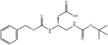 108919-51-3 (R)-3-(((苄氧基)羰基)氨基)-4-((叔丁氧基羰基)氨基)丁酸