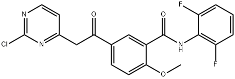 1089278-52-3 5-(2-(2-氯嘧啶-4-基)乙酰基)-N-(2,6-二氟苯基)-2-甲氧基苯甲酰胺