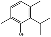 Phenol, 3,6-dimethyl-2-(1-methylethyl)- (9CI) 结构式