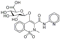 PiroxicaM O-β-D-Glucuronide 化学構造式