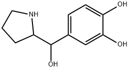 1,2-Benzenediol, 4-(hydroxy-2-pyrrolidinylmethyl)- (9CI) Structure