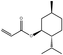 (1S,2R,5S)-2-异丙基-5-甲基环己基丙烯酰基酯,108945-28-4,结构式