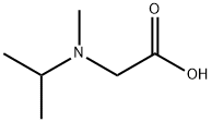 N-异丙基-N-甲基甘氨酸, 108957-96-6, 结构式