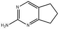 5H-Cyclopentapyrimidin-2-amine, 6,7-dihydro- (9CI) Struktur