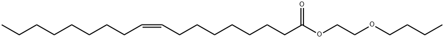 (Z)-9-オクタデセン酸2-ブトキシエチル 化学構造式