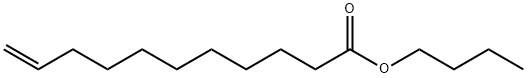 BUTYL UNDECYLENATE Struktur