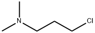 N,N-ジメチル-3-クロロ-1-プロパンアミン 化学構造式