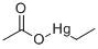 (acetato-O)ethylmercury Structure