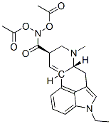 N,N-diacetoxyethyl 9,10-dihydrolysergic acid amide 结构式