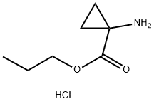 Cyclopropanecarboxylic acid, 1-aMino-, propyl ester, hydrochloride|
