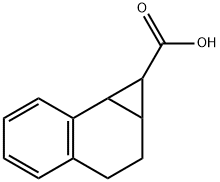 (1S,1aS,7bR)-1H,1aH,2H,3H,7bH-cyclopropa[a]naphthalene-1-carboxylic acid Structure