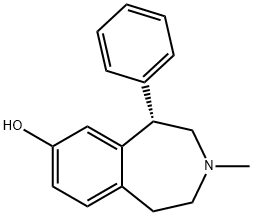 S(-)-SCH-23388  DES-CHLORO-  HCL Struktur