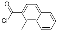 2-Naphthalenecarbonyl chloride, 1-methyl- (9CI) 结构式