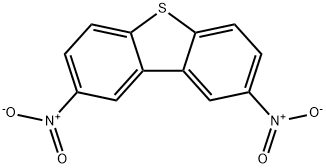2,8-ジニトロジベンゾチオフェン標準品 化学構造式
