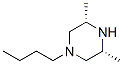 Piperazine, 1-butyl-3,5-dimethyl-, cis- (9CI) 化学構造式