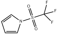 1-((Trifluoromethyl)sulphonyl)-1H-pyrrole,109057-09-2,结构式