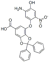 109059-92-9 4-(5-Amino-4-hydroxy-2-nitrophenoxy)-2,2-diphenyl-1,3-benzodioxole-6-carboxylic acid