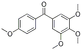 (4-Methoxyphenyl)(3,4,5-triMethoxyphenyl)Methanone 结构式