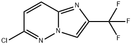 6-氯-2-(三氟甲基)咪唑并[1,2-B]哒嗪,109113-97-5,结构式
