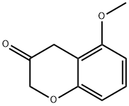 5-Methoxy-3-chromanone Struktur