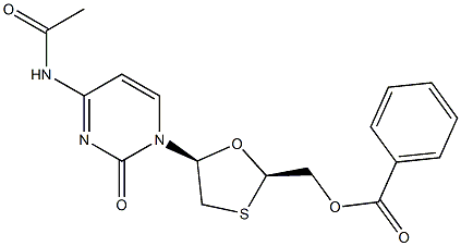 N-Acetyl O-Benzyl LaMivudine Struktur